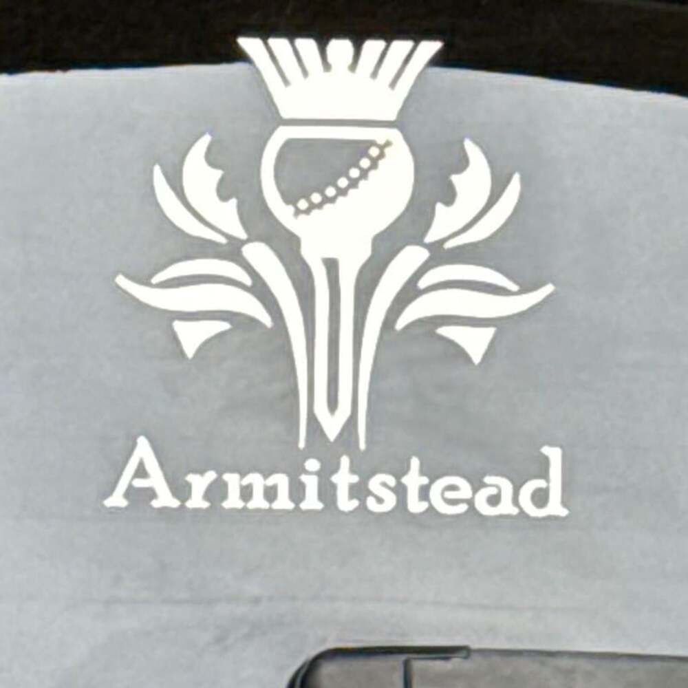 Armitstead Golf Custom Scottish Thistle Vinyl Car Decal -